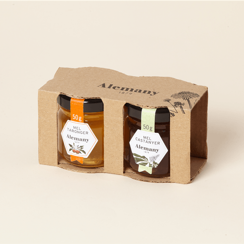 Dúo de miel Monofloral Alemany 50g - 2uds.