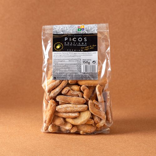 Picos rústicos premium Espiga Blanca 150g
