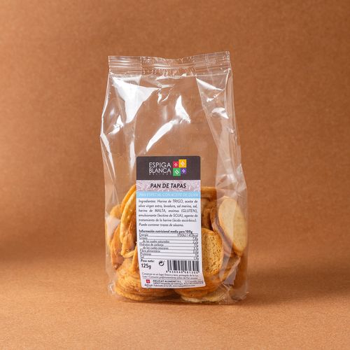 Pan de tapas Espiga Blanca 125g