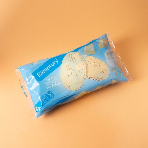 Tortitas arroz integral yogur Bicentury 130g