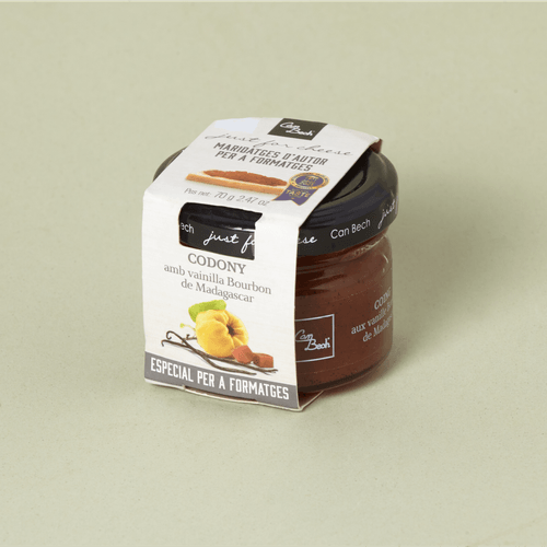 Membrillo con vainilla Bourbon de Madagascar Can Bech 70g
