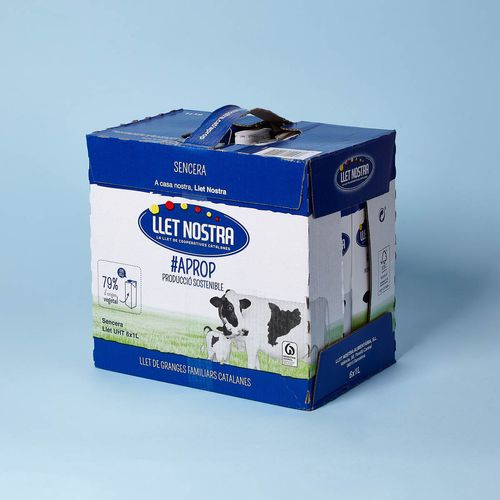 Leche entera LLET NOSTRA 1l - caja 6uds.