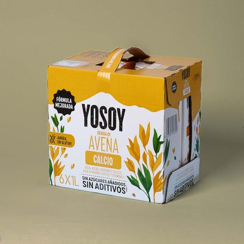 Bebida de avena con calcio YO SOY - caja 6uds.
