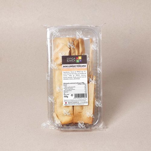 Mini lingue toscana Espiga Blanca 150g