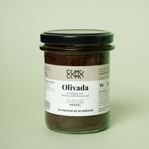 Olivada ecològica amb herbes aromàtiques Como Como Foods 190g