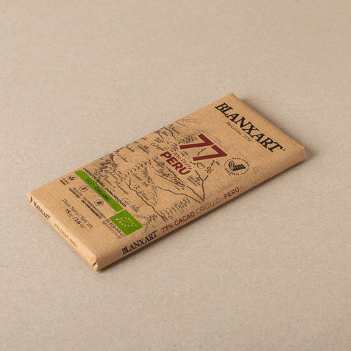 Chocolate 77% Perú ecológico Blanxart 75g