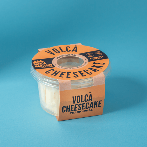Volcán de cheescake tradicional Montseny 120g