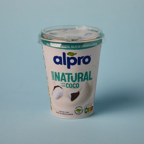 Producto vegetal de soja y coco ALPRO 400g