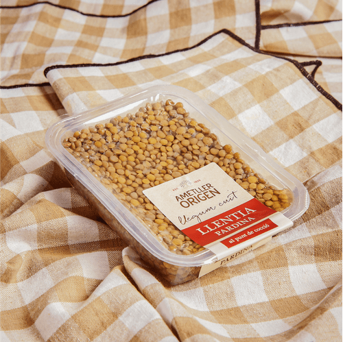 Lenteja cocida pardina Ametller Origen 400g