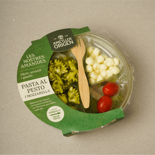 Ensalada mozzarella y pasta Ametller Origen 230g