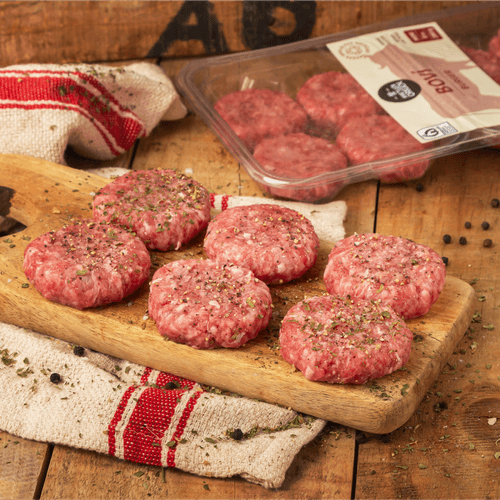 Mini burger de vacuno Ametller Origen 35g - 8uds.