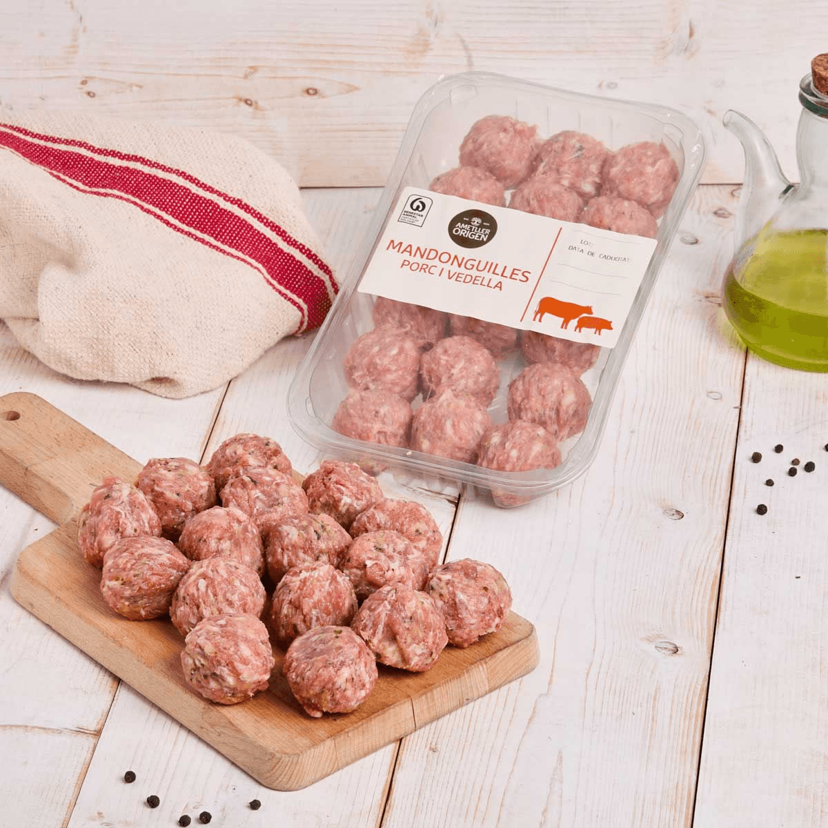 Albóndigas de cerdo y ternera Ametller Origen 460g | Ametller Origen