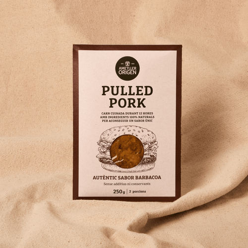 Pulled Pork sabor barbacoa Ametller Origen 250g