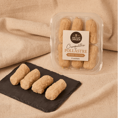 Croquetas de pollo sin gluten Ametlller Origen 170g - 6uds.