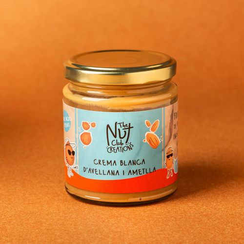 Crema blanca de avellana y almendras The Nut Club 200 g