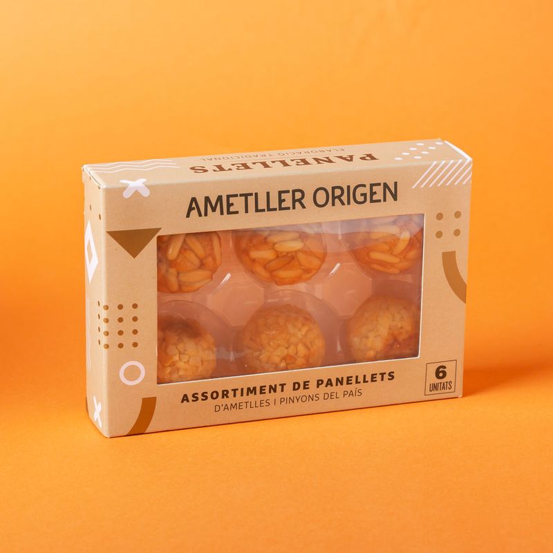Panellets-pinyons-ametlles-6u.-AO-120G