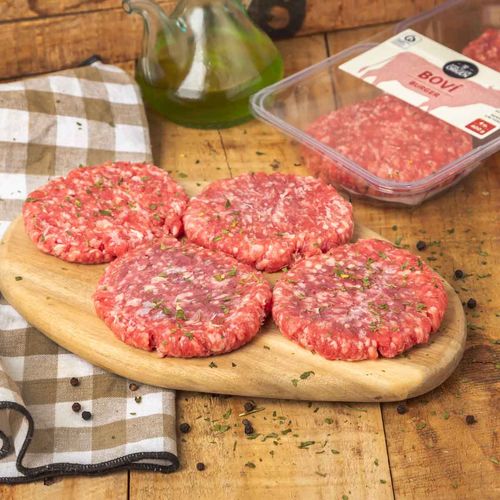 Burger de vacuno Ametller Origen 100g - 4uds.