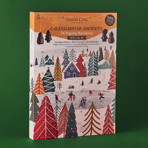 Calendari advent 3D 70% cacau Simon Coll 216g