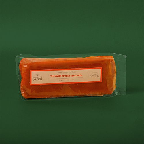 Turrón de yema quemada Ametller Origen 200 g