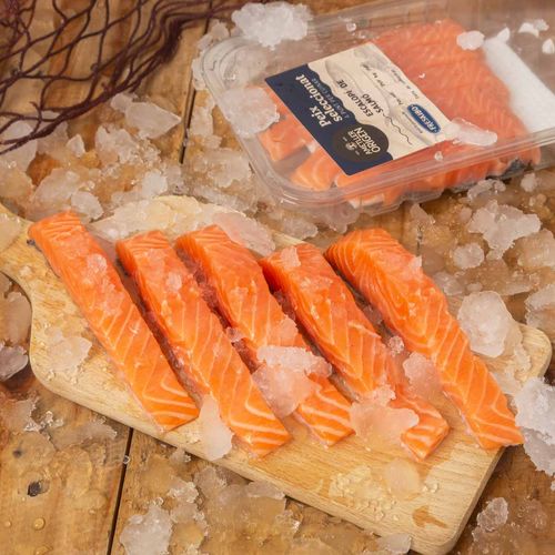 Escalopín de salmón Ametller Origen