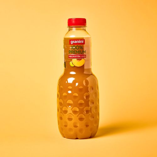 Zumo de melocotón y uva 100% premium Granini 1L
