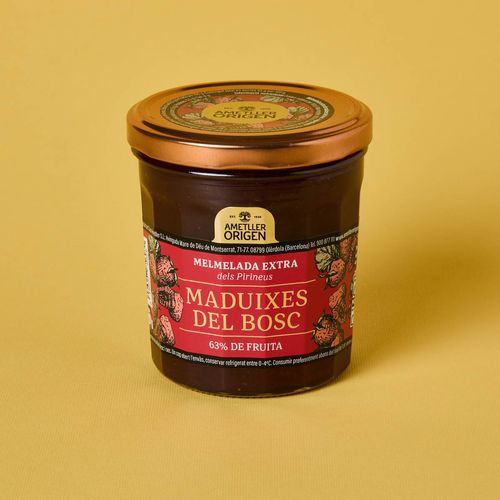 Mermelada de fresas del bosque Ametller Origen 370g