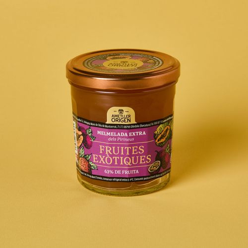 Mermelada de frutas exóticas Ametller Origen 370g