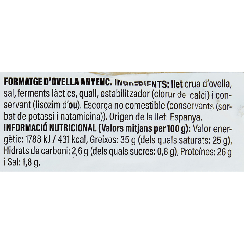 Etiqueta-11124-Formatge-ovella-anyenc-AO-375g