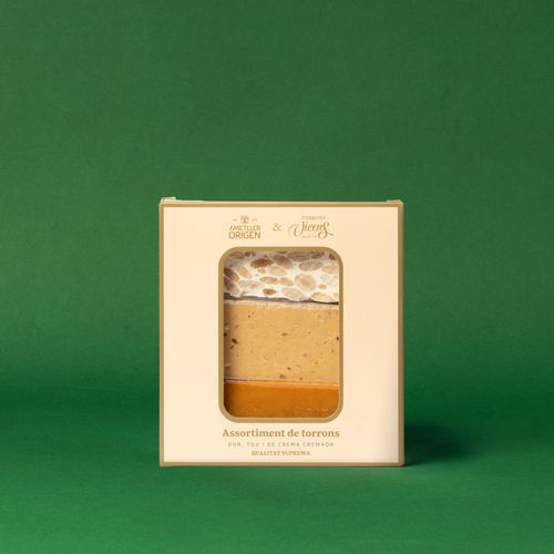 Estoig assortiment 3 torrons Ametller Origen 80g