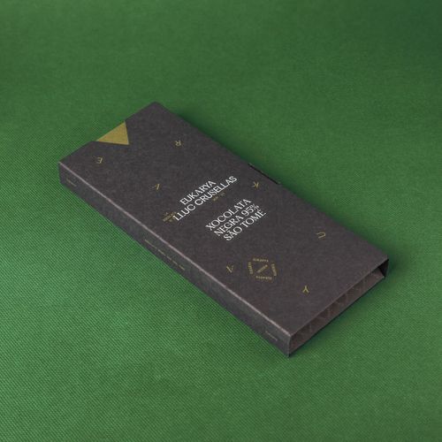 Xocolata negra 95% Sao Tomé Lluc Crusellas 80g