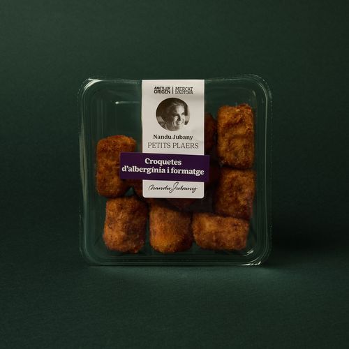 Croquetas de berenjena y queso Jubany 170g - 6uds.