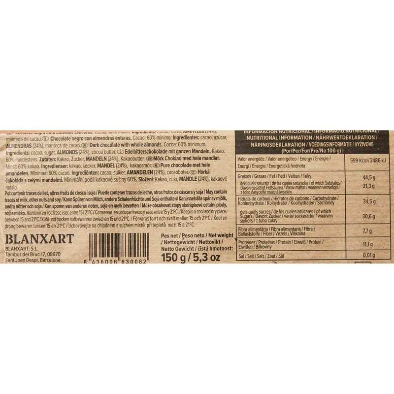Etiqueta-11888-Xocolata-60-marcona-150g