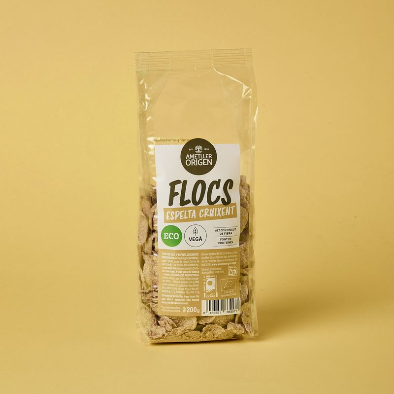 Flocs-espelta-ecologics-cruixents-Ametller-Origen-200g