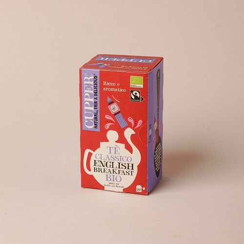 Té negro ecológico English Breakfast CUPPER 44g