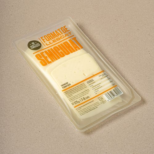 Queso semicurado en lonchas Ametller Origen 175g