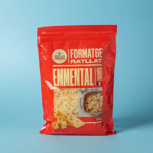 Queso Emmental francés rayado Ametller Origen 200g