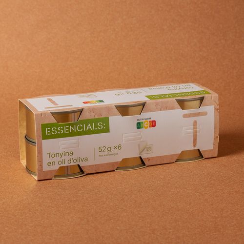 Tonyina oli d´oliva ESSENCIALS 52g - 6u.
