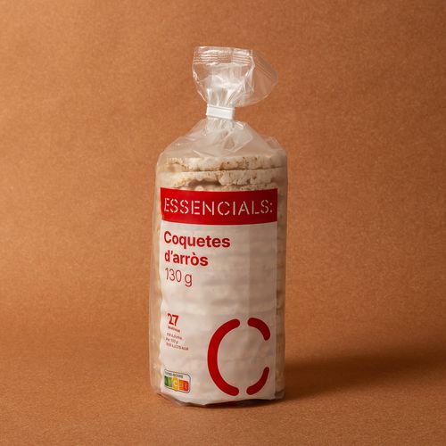 Coquetes d´arròs Essencials 130g