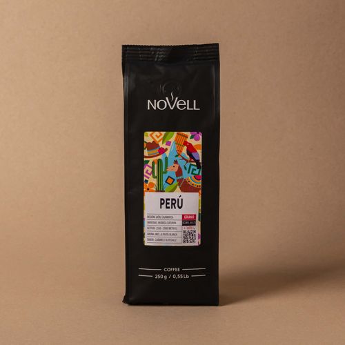 Café en grano origen Perú Novell 250g