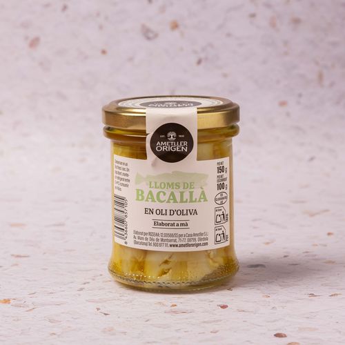 Bacalao en aceite de oliva Ametller Origen 100g