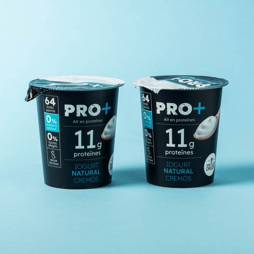 Iogurt cremós 0% natural PRO+ Ametller Origen 125g - 2u.