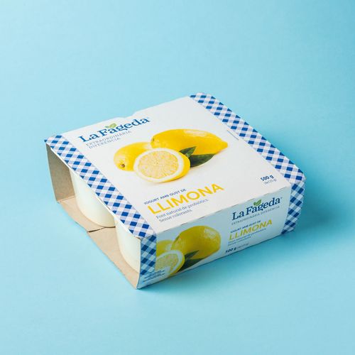 Iogurt de llimona La Fageda 125g - 4u,