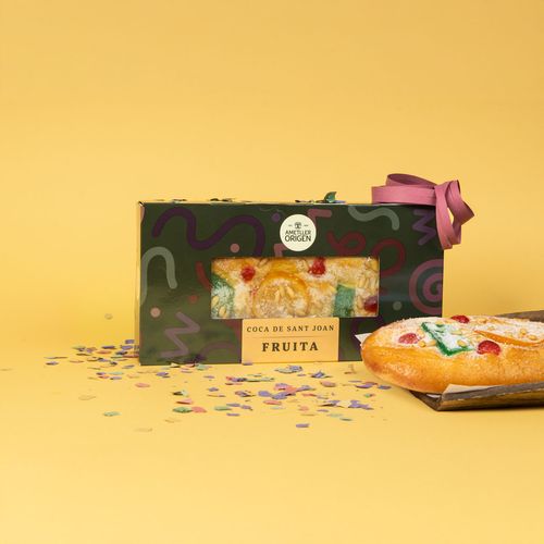 Coca de fruta pequeña Ametller Origen 300g