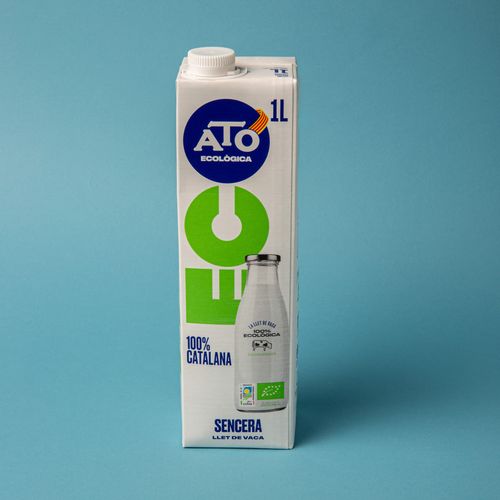 Leche ecológica entera Ato 1l