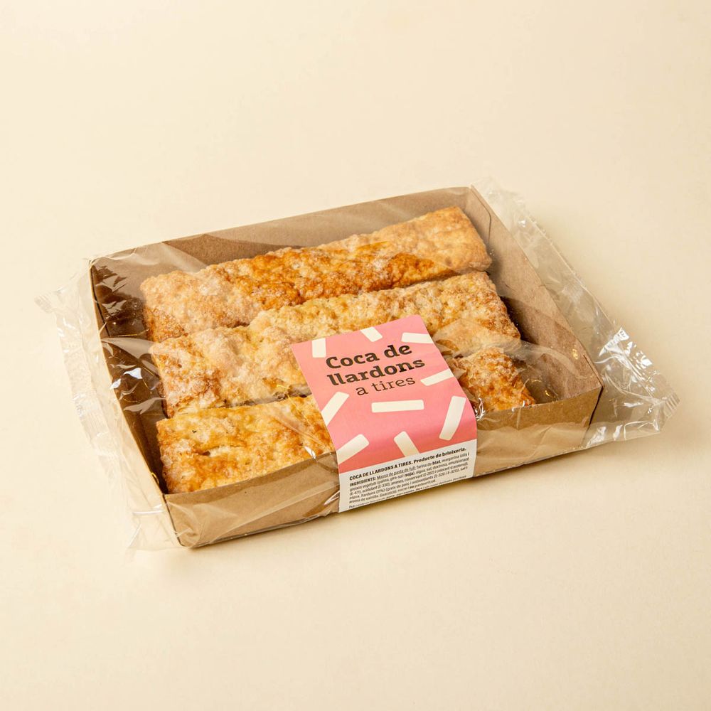 Tires de coca de llardons SM 180g