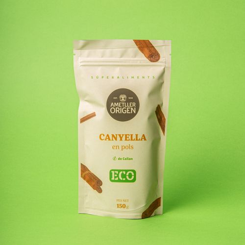Canela Ceylan ecológica en polvo Ametller Origen 150g