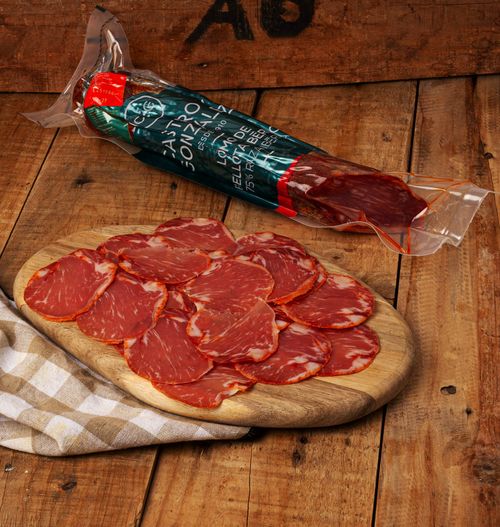 Lomo de bellota 75% ibérico al tall Castro y González