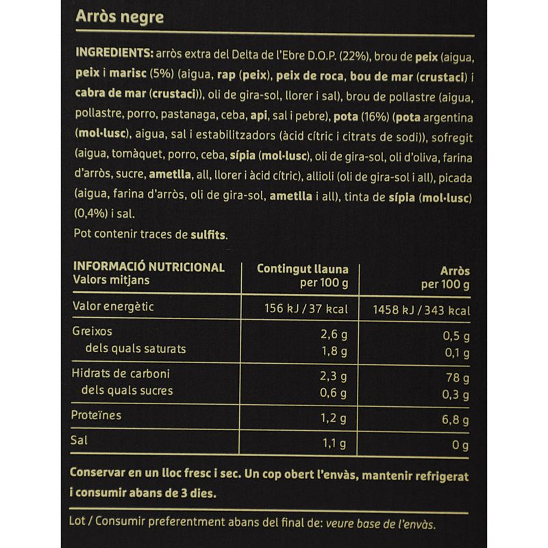 Etiqueta-11958 Arros-negre-AO-900g