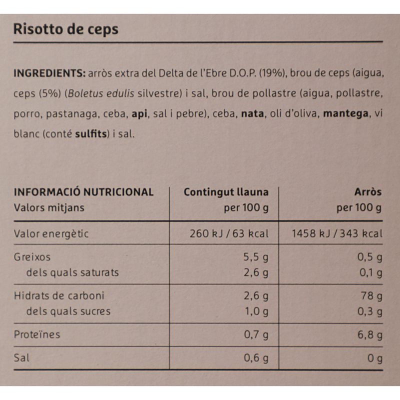 Etiqueta-11959 Risotto-de-ceps-AO-870G-