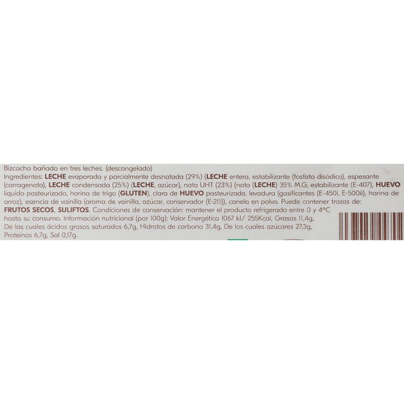 Etiqueta-1468 Pastel-Tres-leches-TARRICO-200g